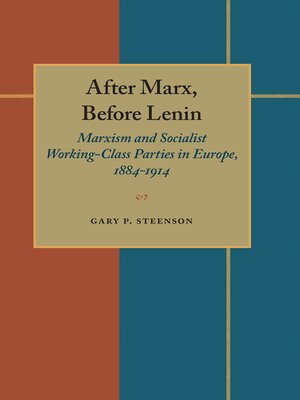 cover image of After Marx, Before Lenin